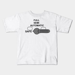 Full Semi Auto Kids T-Shirt